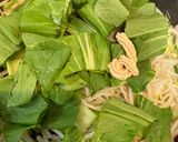 もやしと青梗菜の香味炒め作り方4写真