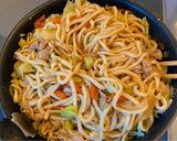 焼きうどん(お好み焼きソース味)作り方5写真