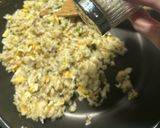 炒飯チャーハン残った餃子のタネで作り方6写真