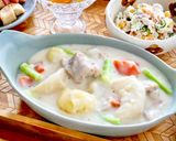 鶏とかぶのクリームシチュー【ルー不使用】作り方7写真