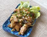 照りうま♪ぶりと玉ねぎのガリバタ炒め作り方5写真