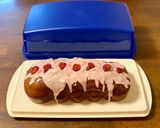 さくらストロベリーパウンドケーキ作り方10写真