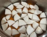 カブと人参のあっさりミルクスープ作り方4写真