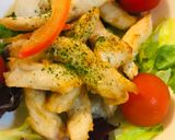 米粉の揚げ焼き●鶏肉レモンスティック作り方4写真