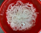 十角へちま（とかどへちま）のサラダ作り方1写真