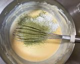 抹茶バスクチーズケーキ♡作り方7写真