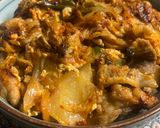 豚キム他人丼作り方6写真