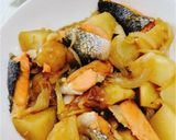道産子の味?☆ほっこり鮭じゃが♪石狩鍋風作り方32写真