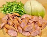 とろたまナポリタンそうめん作り方1写真