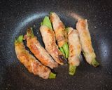 刀豆の肉巻き作り方8写真