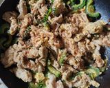 私の好きな豆腐なしゴーヤチャンプル*作り方11写真