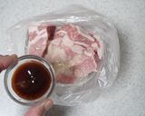 豚肉の甘辛焼き～野菜添え♪作り方2写真