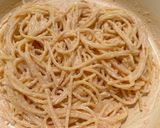 ワンパンで簡単！濃厚たらこクリームパスタ作り方3写真