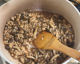 鶏ひき肉としめじのオイスターあんかけ作り方9写真