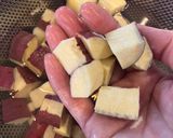 さつまいもたっぷりご飯作り方1写真