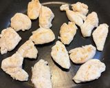 鶏ささみと蓮根のケチャップソース炒め作り方6写真