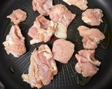 ご飯が進む!鶏肉とさつま芋のハニーマスタード焼き作り方5写真