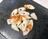 ちくわの炒り煮の山椒がけ作り方1写真