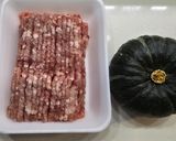 ホックホク栗カボチャのそぼろ煮作り方1写真