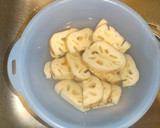 おつまみにぴったり☆青のりバター蓮根作り方1写真