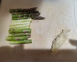 しらすとアスパラのペペロンチーノ作り方1写真