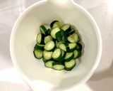 【防災】いわし缶deきゅうりのごま和え作り方1写真