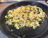 大根菜のピリ辛納豆チャーハン作り方4写真