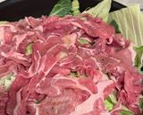 キャベツと豚こまのにんにく塩だれ蒸し作り方2写真