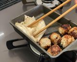 うずら卵入り肉団子弁当作り方8写真