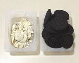 簡単オレオチーズケーキ作り方1写真