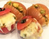 熱々美味しい★トマトの夏野菜グリル作り方5写真