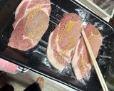 豚ロース生姜焼き用肉でポークピカタ作り方2写真
