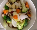 お一人様オイトマト味根菜たっぷり野菜炒め作り方14写真
