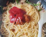 おうちで喫茶店☕デミグラスナポリタン作り方4写真