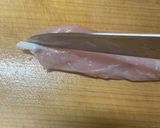 ラーメン屋が教える!ササミの筋処理作り方1写真