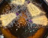 香り立つバジルの天ぷら　紫色茄子の天ぷら作り方12写真