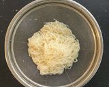 梅なめたけと納豆のぶっかけそうめん作り方2写真