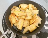 たけのことベーコンとカマンのこんがり焼き作り方3写真