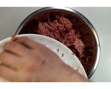 包んで焼く！アスパラバーグ★動画あり★作り方3写真