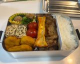 父から息子への茶弁当作り方82写真