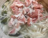 すいとん味噌汁作り方6写真