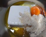 ♬ふじりんごのこうせん粉絹豆腐マフィン♬作り方4写真