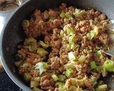 ガッツリ旨い！ピリ辛ねぎ豚丼作り方2写真