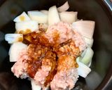 【糖尿病】焼肉のタレで鳥挽肉じゃが作り方7写真