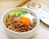 【だしパック】濃厚ごま魚介坦々まぜそば作り方9写真