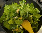 絹ごし厚揚げと小松菜のオイスター炒め作り方5写真