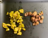 ミルク仕立てのオリーブ朝食スープ作り方1写真