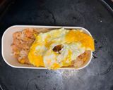 レンジ簡単キムチデミ味オムライス弁当作り方15写真
