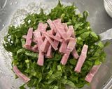 小麦粉不使用＊大根葉のひとくちチヂミ作り方1写真