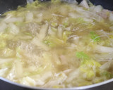 とろとろ♡白菜と春雨の中華スープ作り方3写真